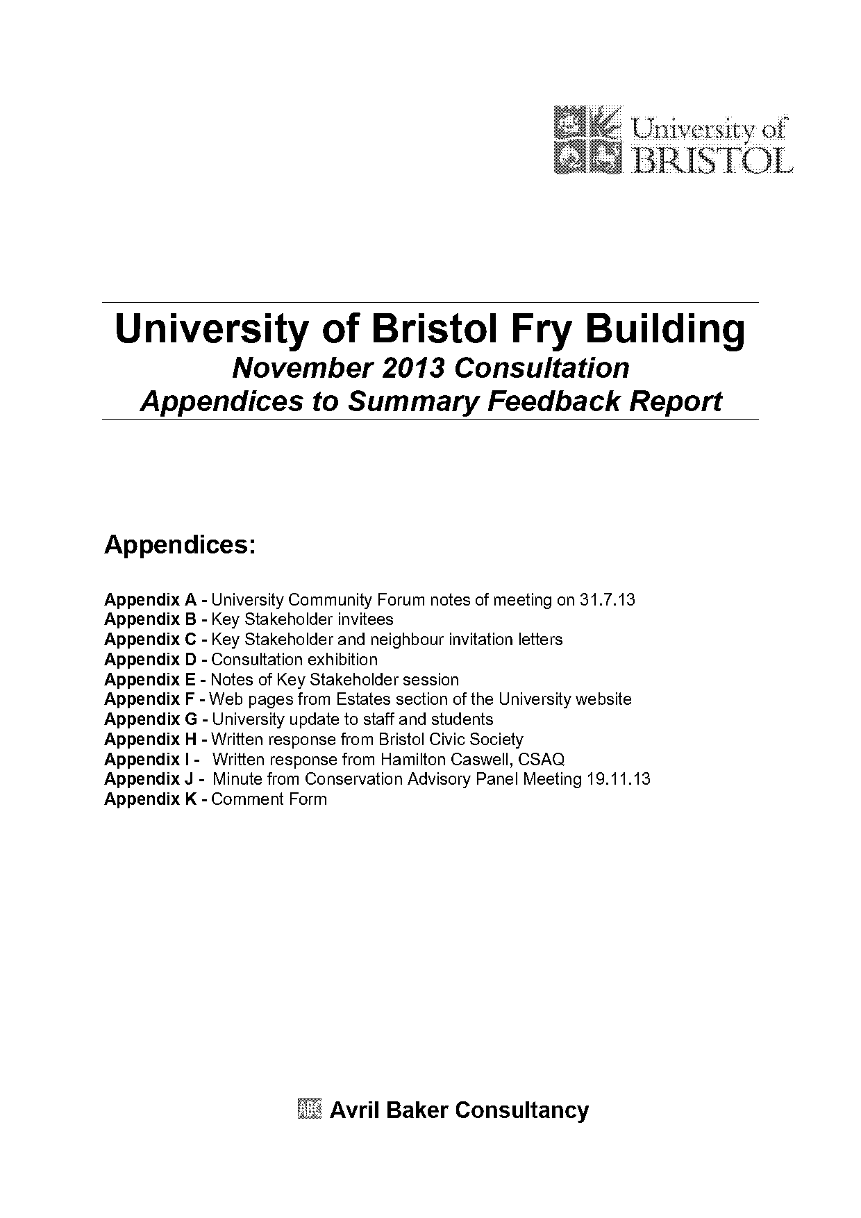 bristol city council pre application advice